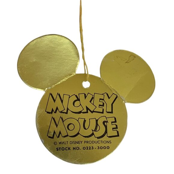 Vintage 1980s Walt Disney Productions Mickey Mouse Rubber Poseable Doll By Dakin - Picture 5 of 11